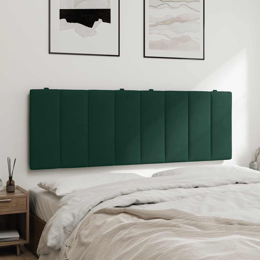 gavlpude Hanko 120 cm velour mørkegrøn