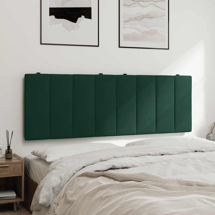 gavlpude Hanko 120 cm velour mørkegrøn