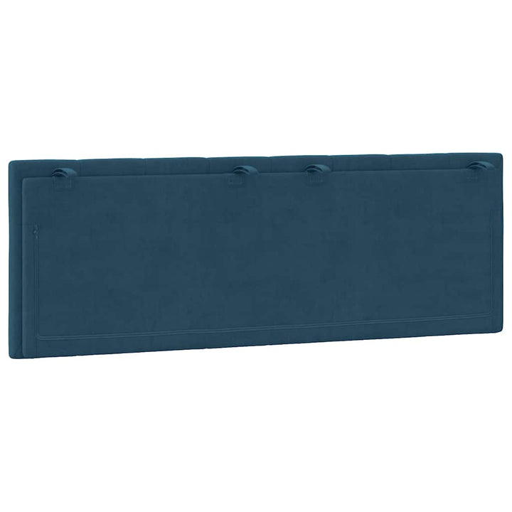 gavlpude Hanko 120 cm velour blå