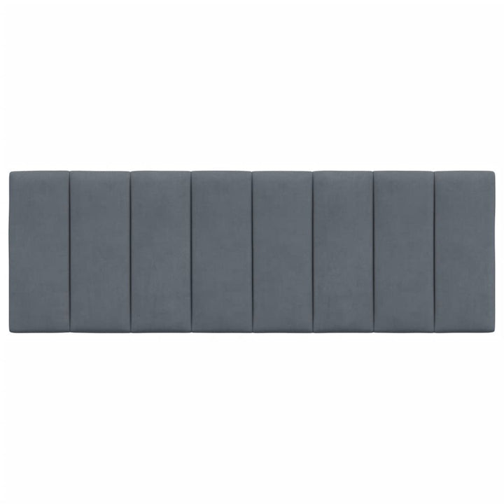 gavlpude Hanko 137 cm velour mørkegrå