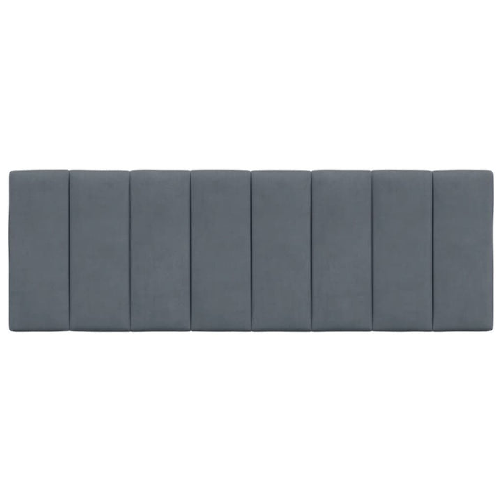gavlpude Hanko 140 cm velour mørkegrå