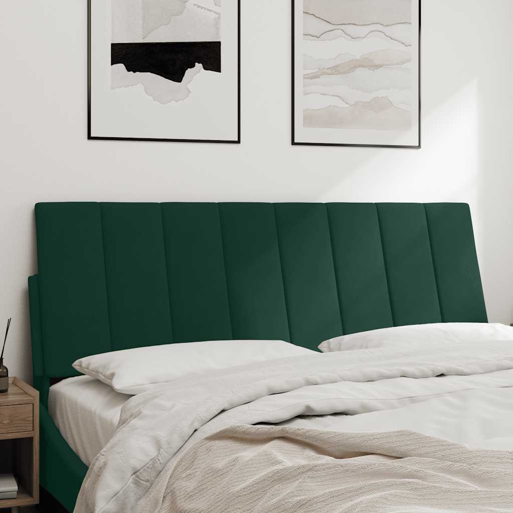 gavlpude Hanko 140 cm velour mørkegrøn