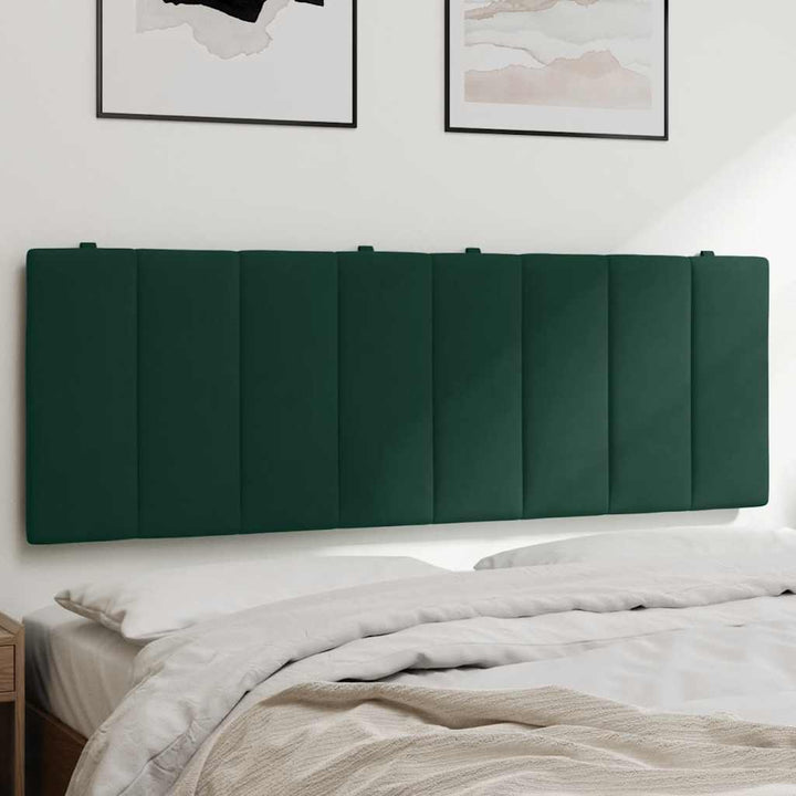 gavlpude Hanko 140 cm velour mørkegrøn