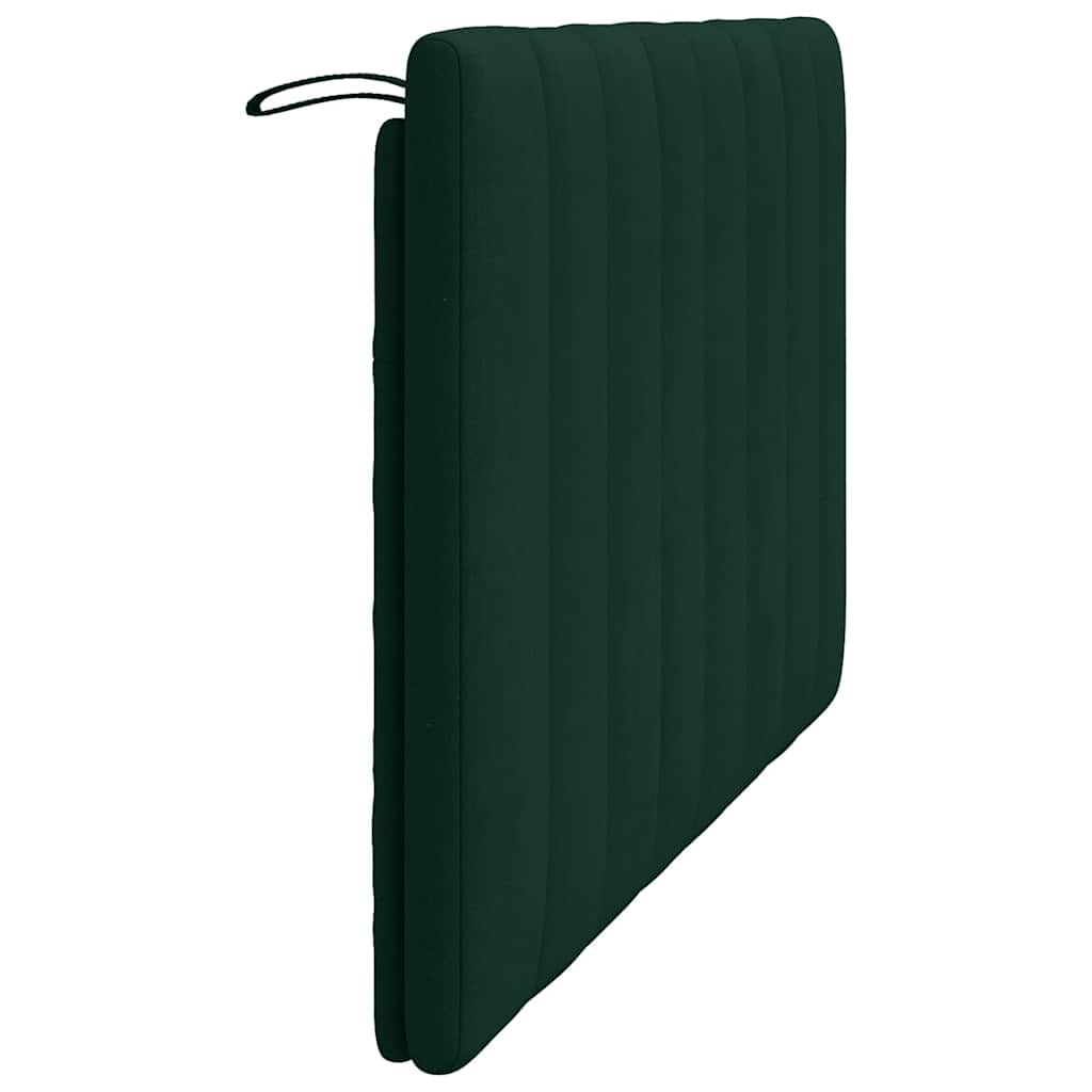 gavlpude Hanko 140 cm velour mørkegrøn