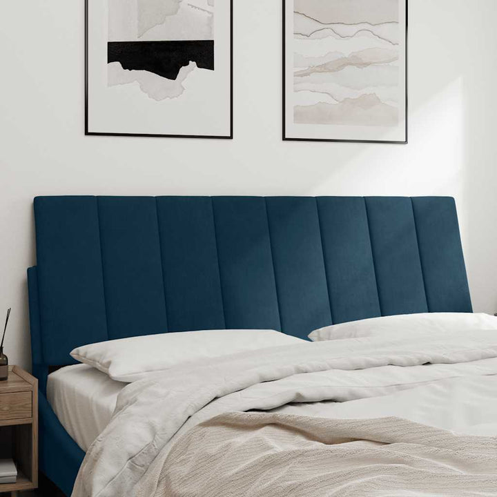 gavlpude Hanko 140 cm velour blå