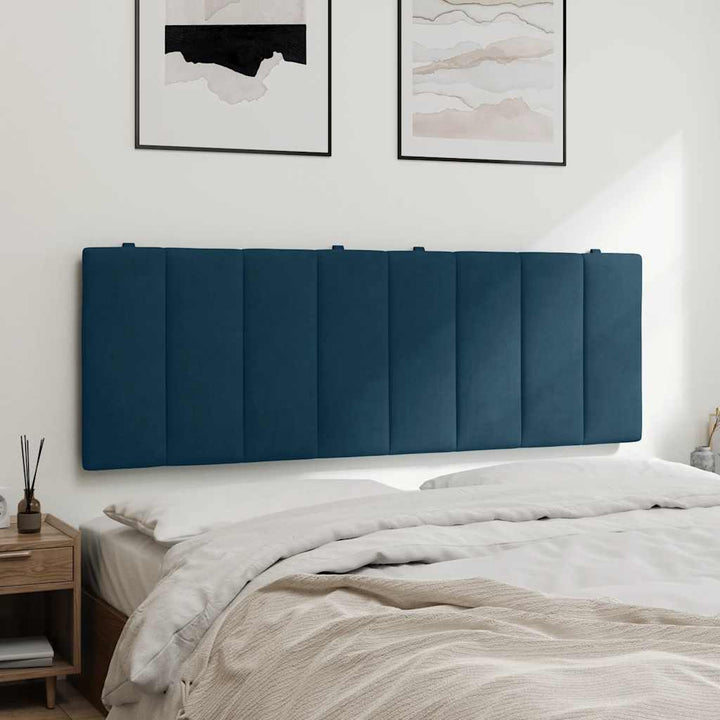 gavlpude Hanko 140 cm velour blå