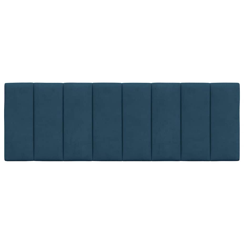 gavlpude Hanko 140 cm velour blå