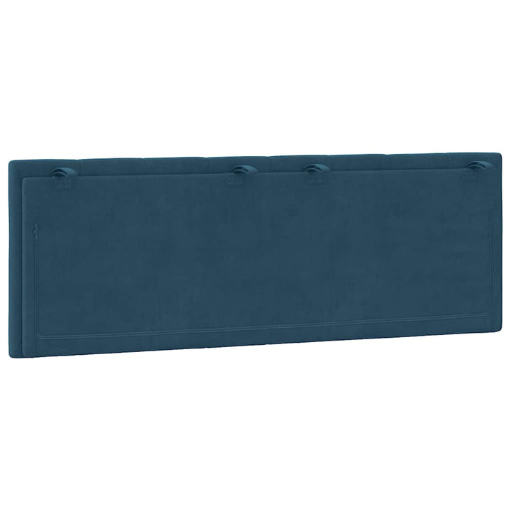 gavlpude Hanko 140 cm velour blå