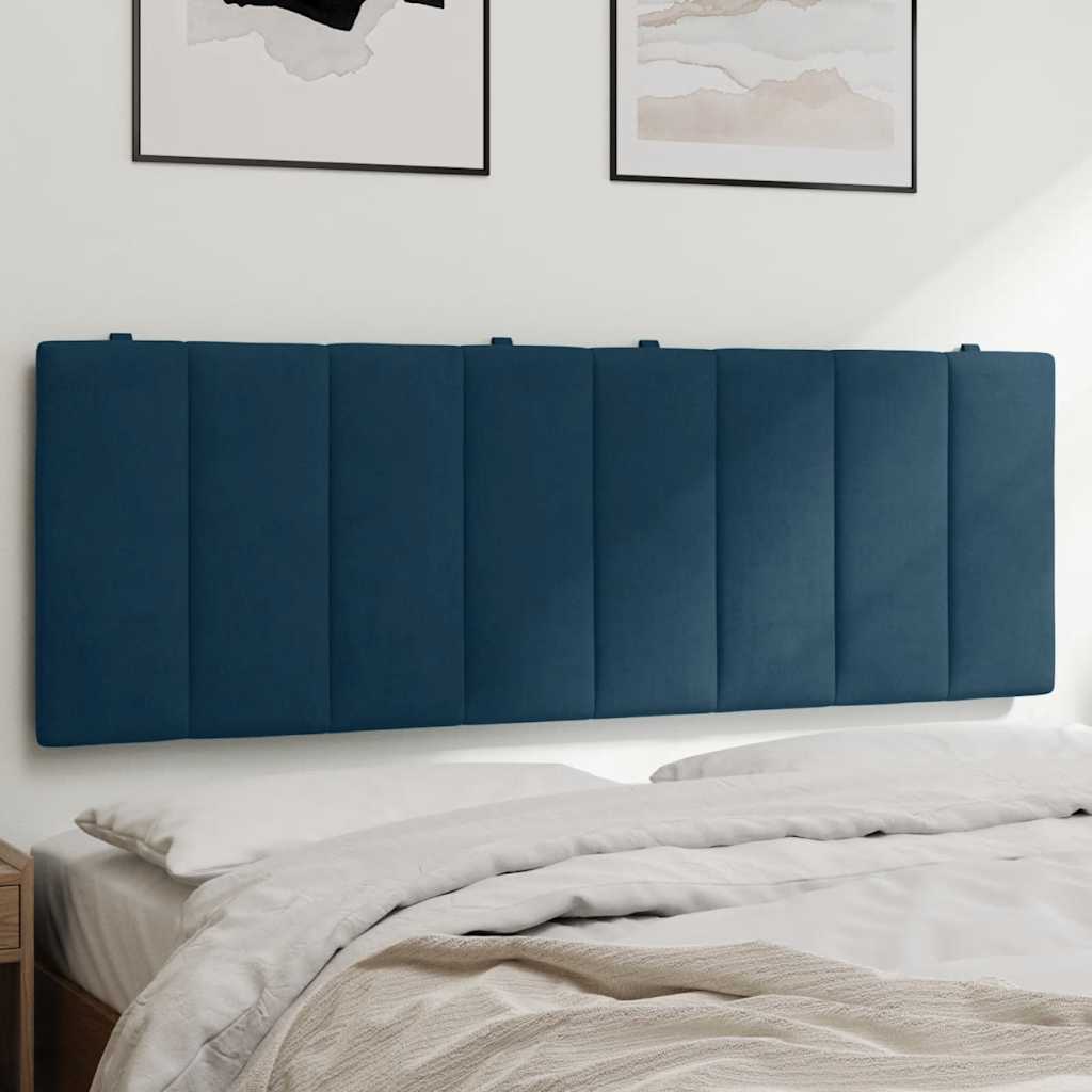 gavlpude Hanko 140 cm velour blå