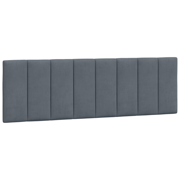 gavlpude Hanko 160 cm velour mørkegrå