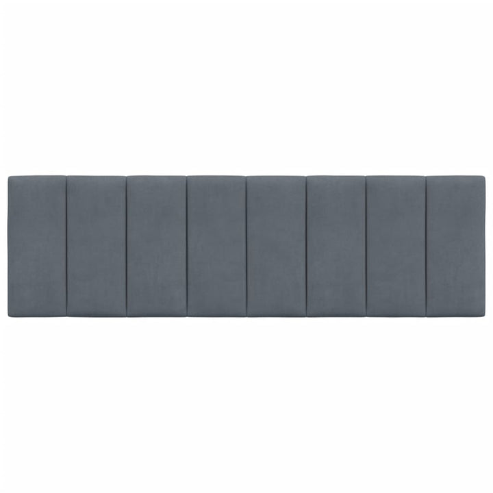 gavlpude Hanko 160 cm velour mørkegrå