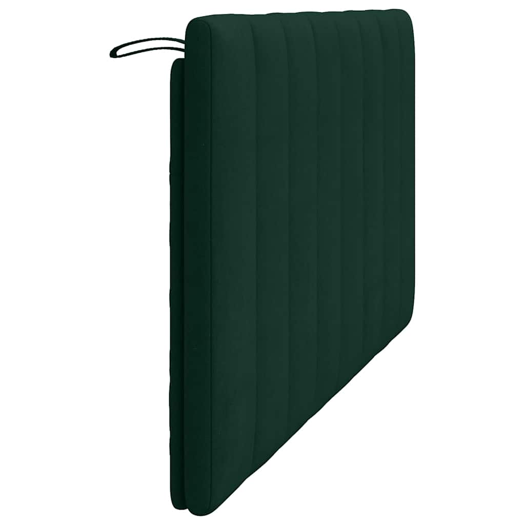 gavlpude Hanko 160 cm velour mørkegrøn