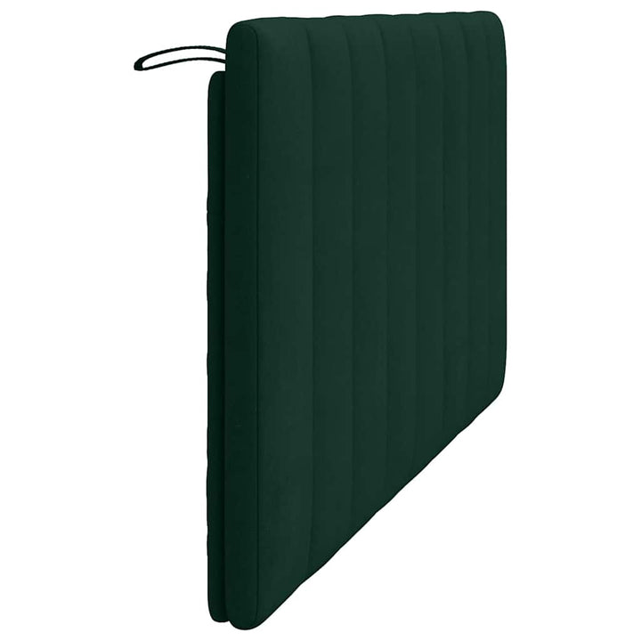 gavlpude Hanko 160 cm velour mørkegrøn