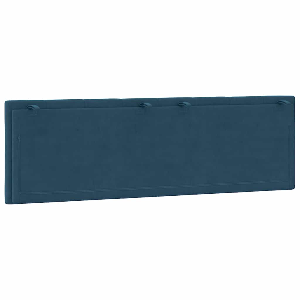gavlpude Hanko 160 cm velour blå
