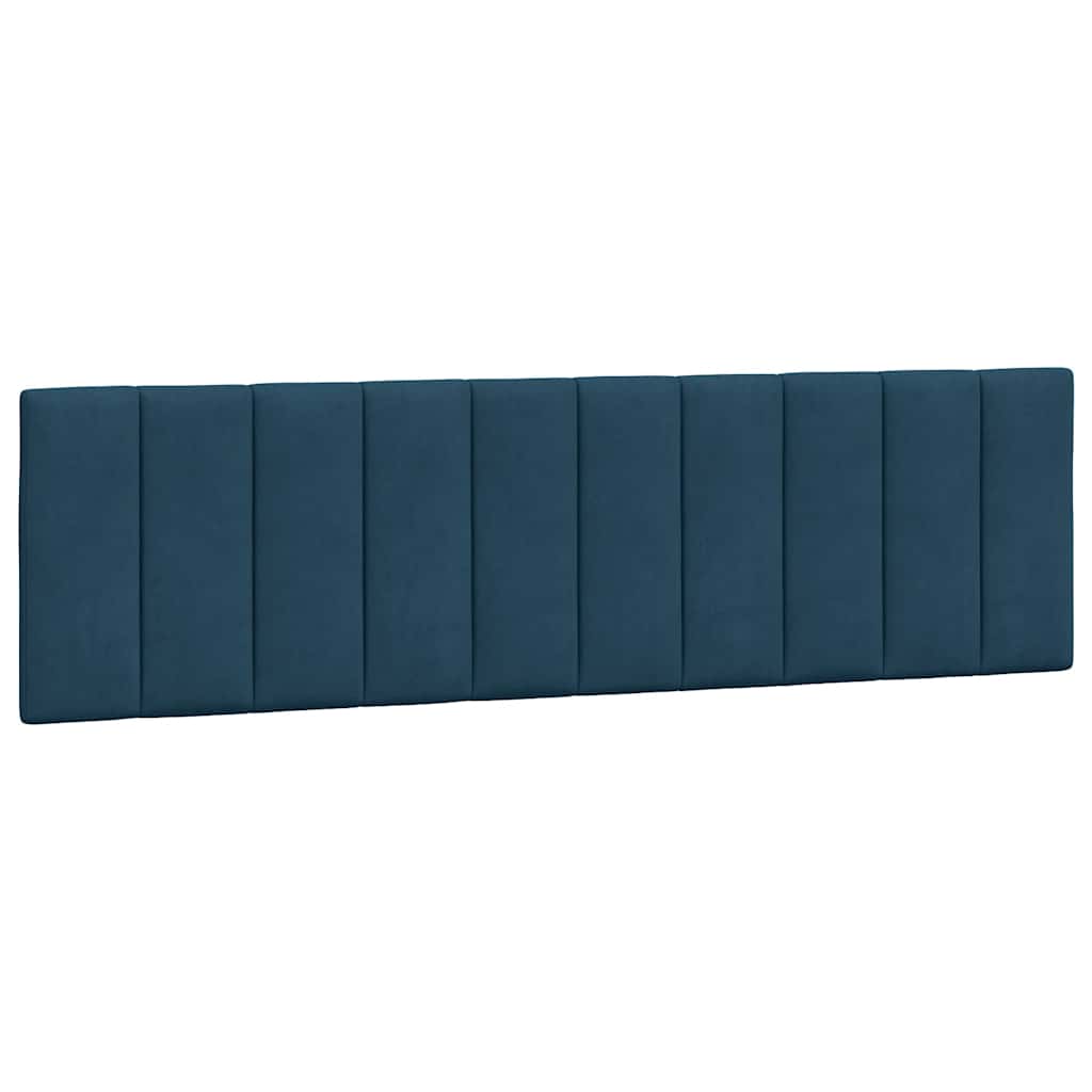 gavlpude Hanko 180 cm velour blå