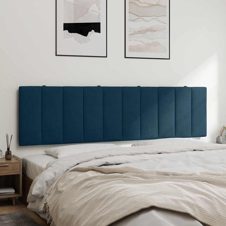gavlpude Hanko 180 cm velour blå