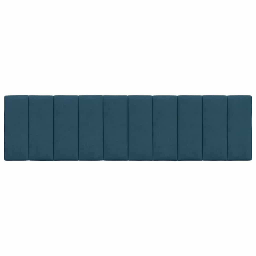 gavlpude Hanko 180 cm velour blå