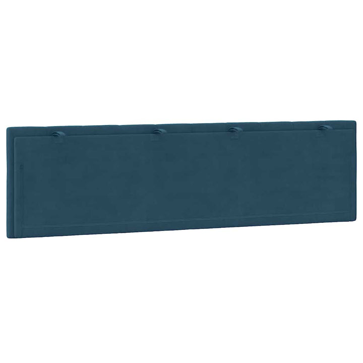 gavlpude Hanko 180 cm velour blå