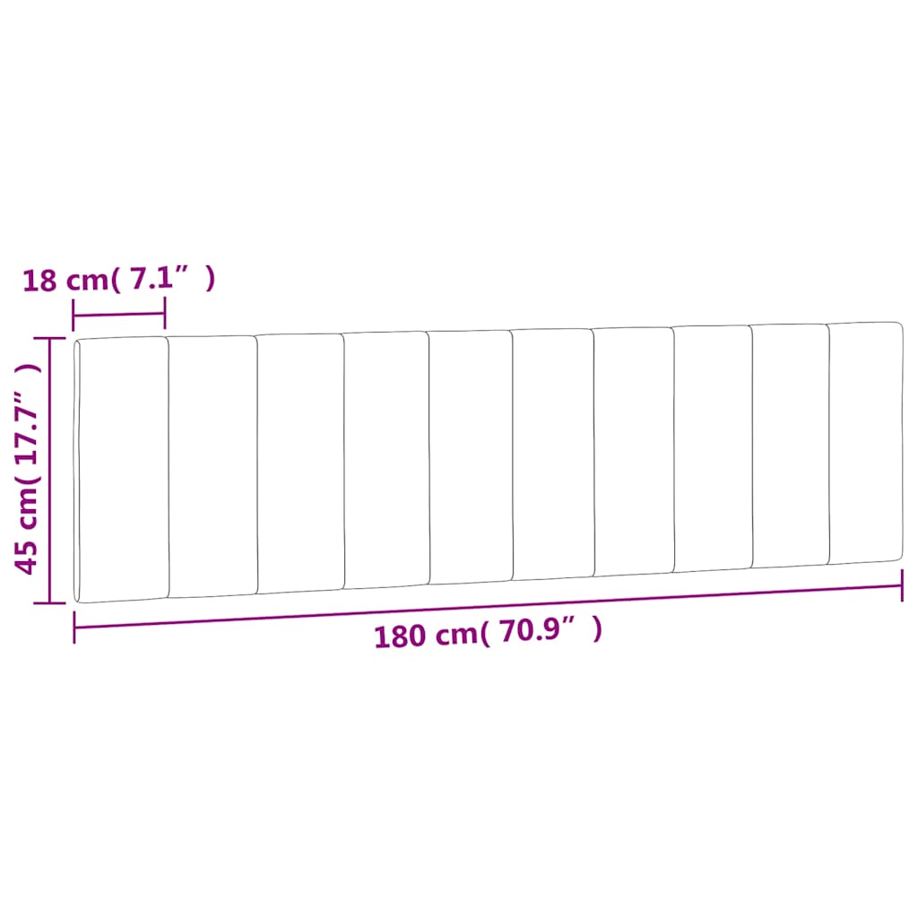 gavlpude Hanko 180 cm velour blå
