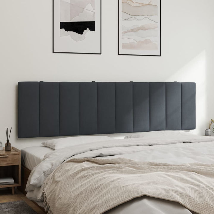 gavlpude Hanko 183 cm velour mørkegrå