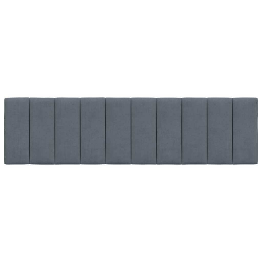 gavlpude Hanko 183 cm velour mørkegrå