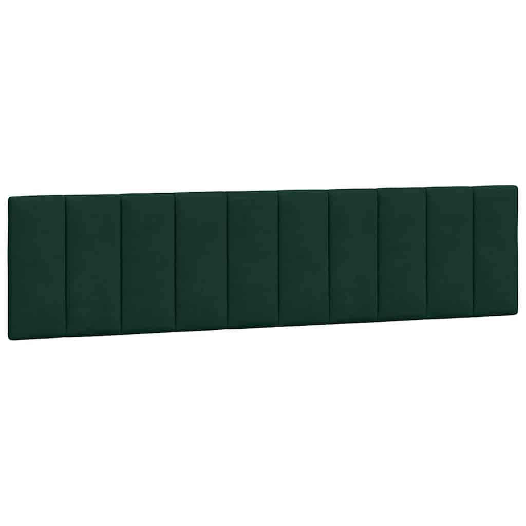 gavlpude Hanko 200 cm velour mørkegrøn