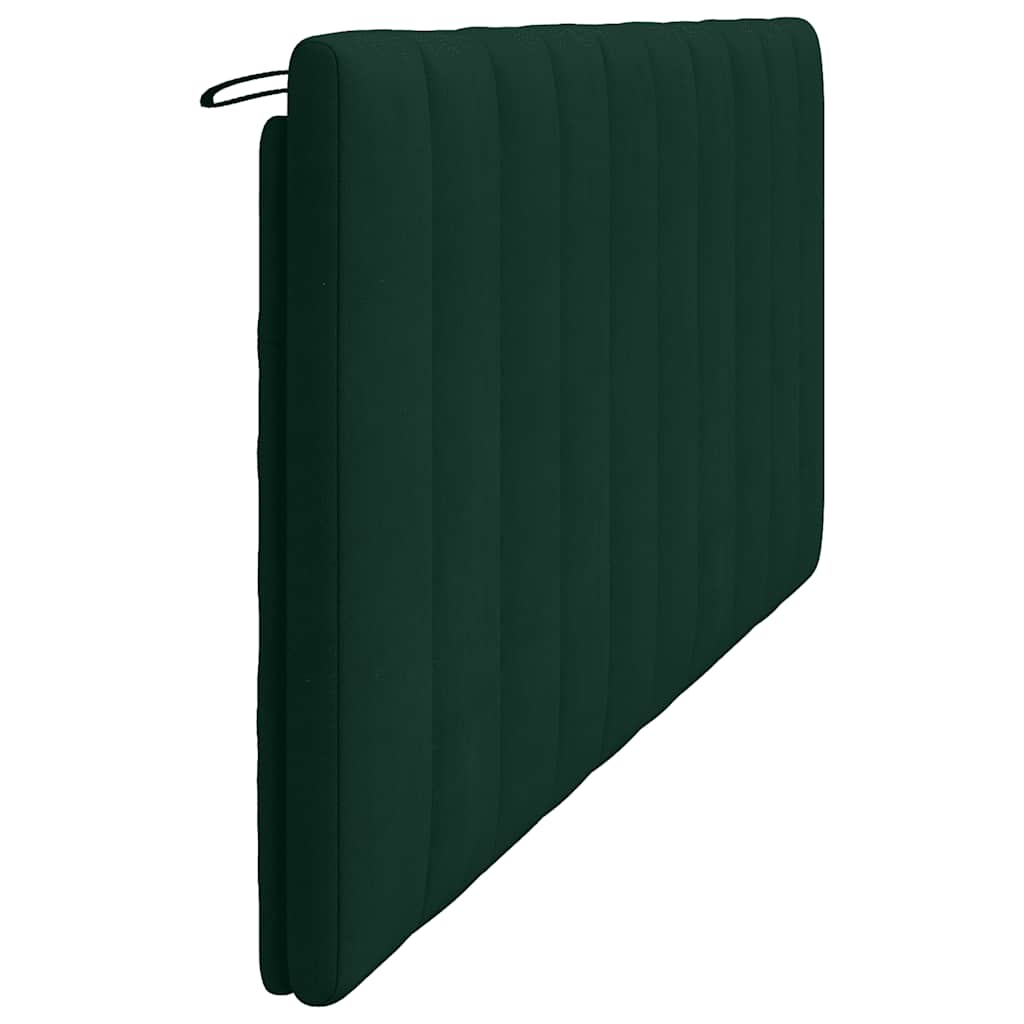 gavlpude Hanko 200 cm velour mørkegrøn