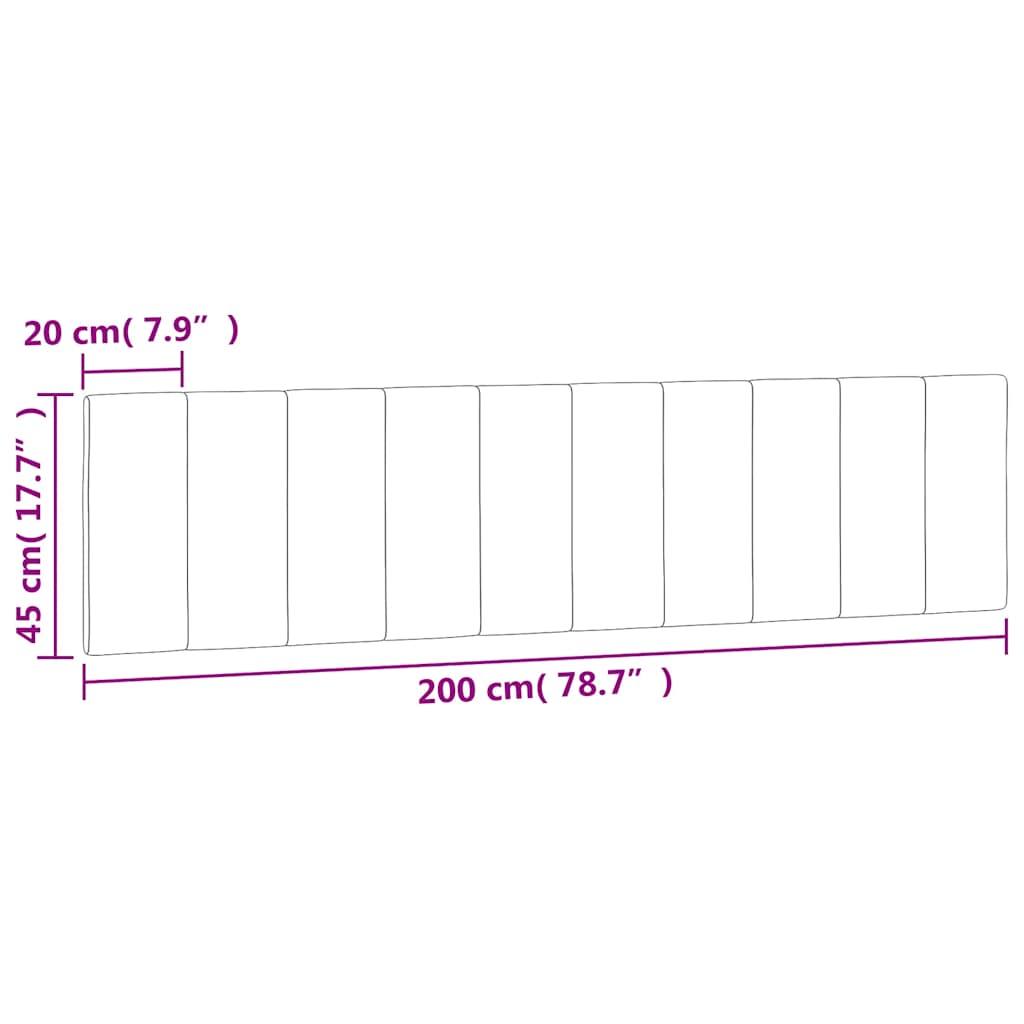 gavlpude Hanko 200 cm velour mørkegrøn