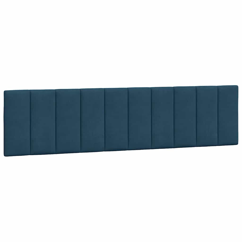 gavlpude Hanko 200 cm velour blå