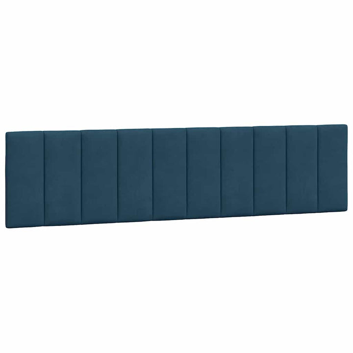 gavlpude Hanko 200 cm velour blå