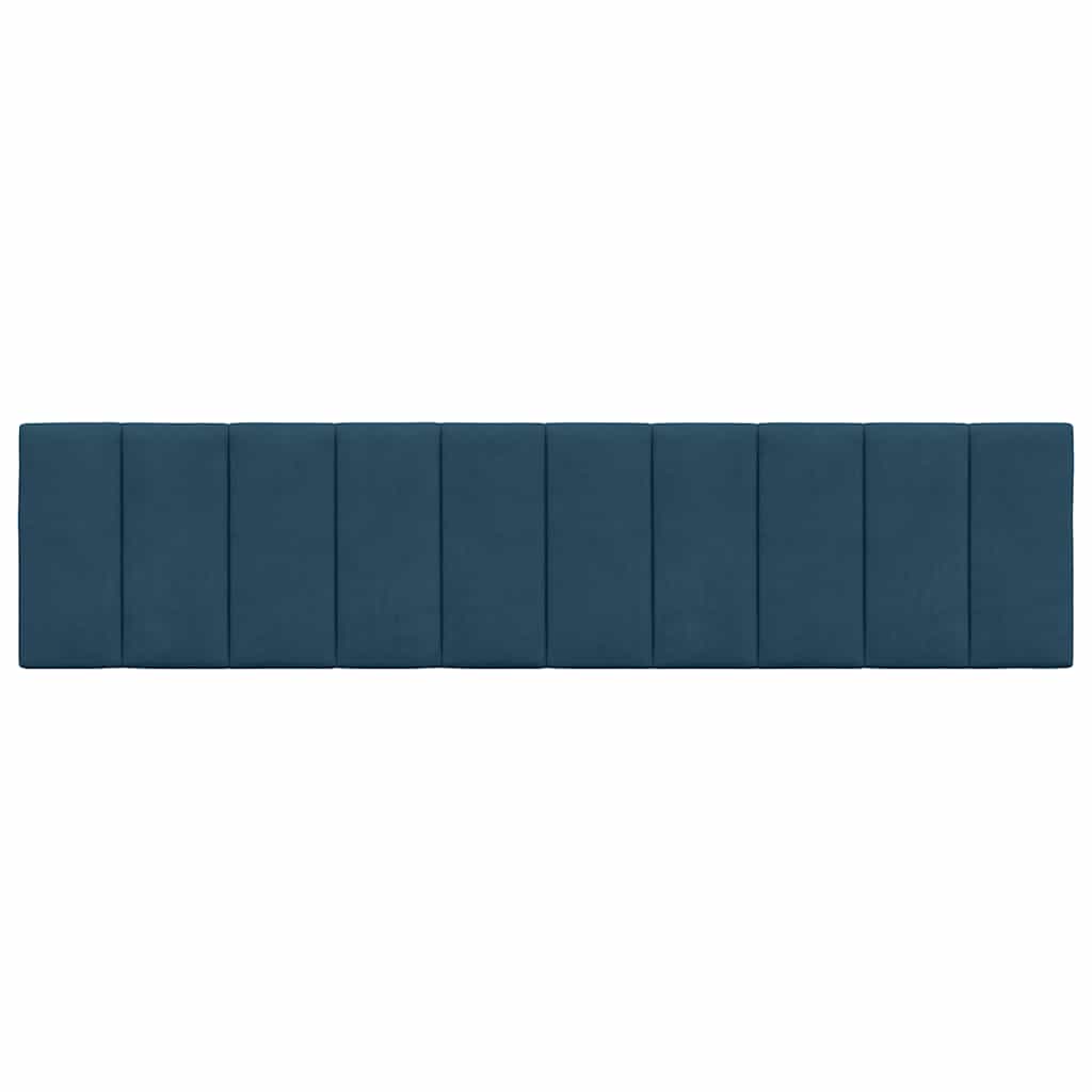 gavlpude Hanko 200 cm velour blå