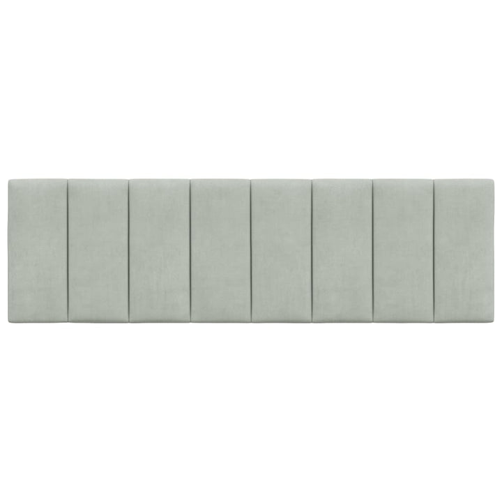 gavlpude Hanko 152 cm velour lysegrå