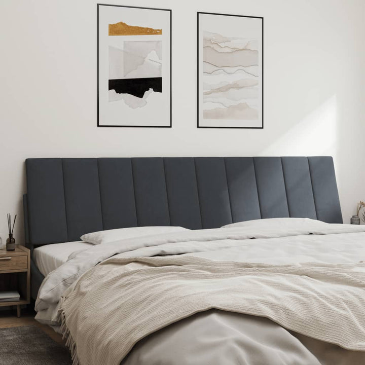 gavlpude Hanko 193 cm velour mørkegrå