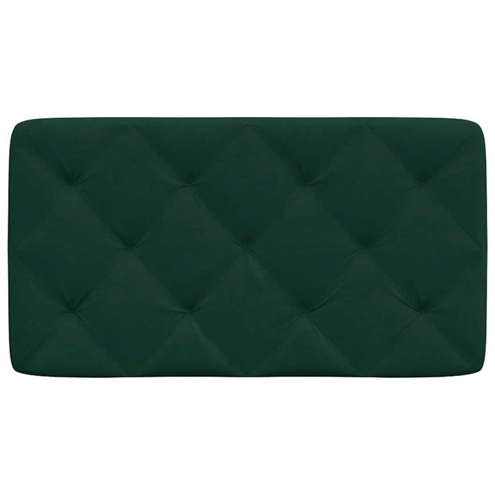 gavlpude 80 cm velour mørkegrøn