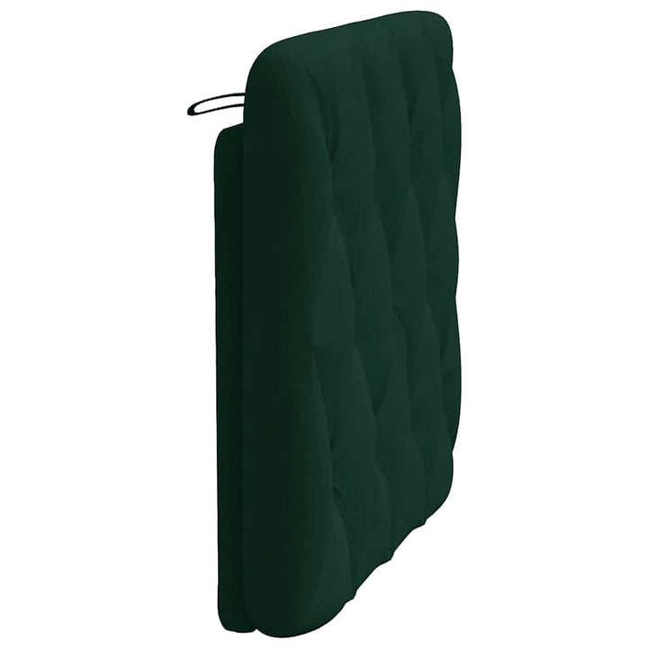 gavlpude 80 cm velour mørkegrøn