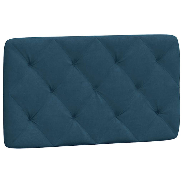 gavlpude 90 cm velour blå