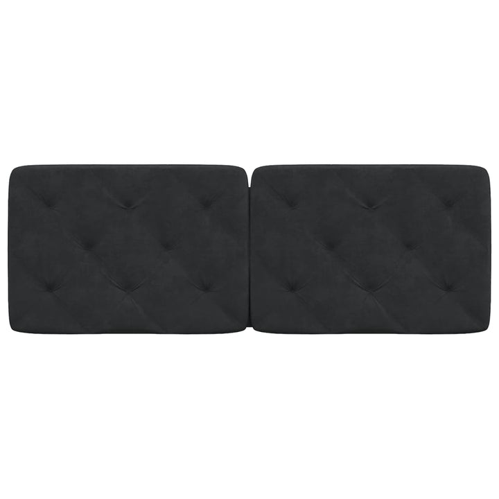 gavlpude 120 cm velour sort