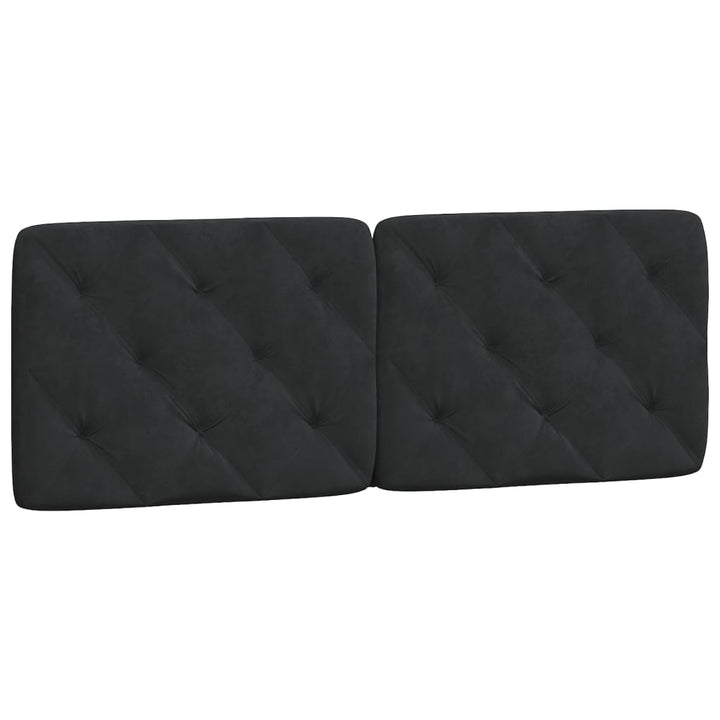 gavlpude 140 cm velour sort