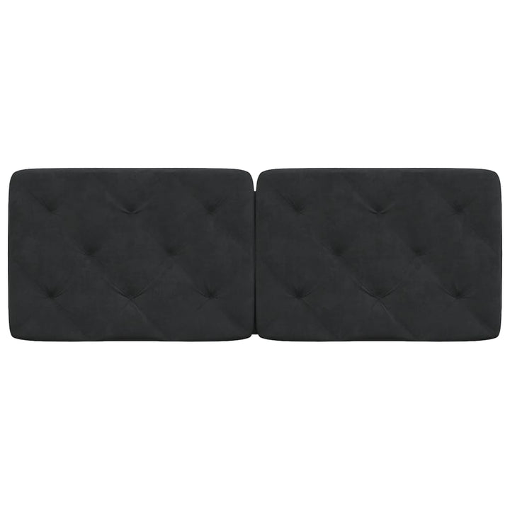 gavlpude 140 cm velour sort