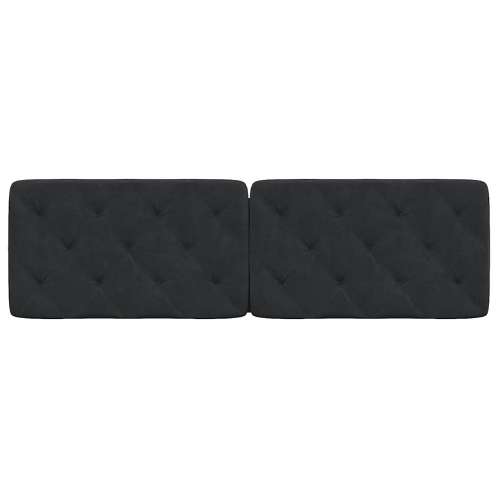 gavlpude 160 cm velour sort