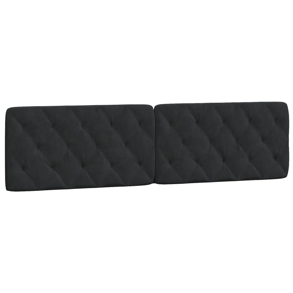 gavlpude 200 cm velour sort