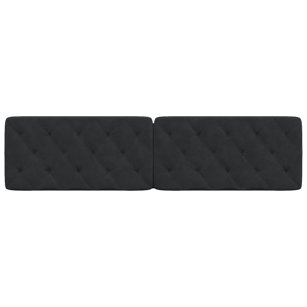 gavlpude 200 cm velour sort
