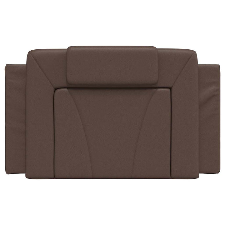 gavlpude Viana 80 cm kunstlæder brun