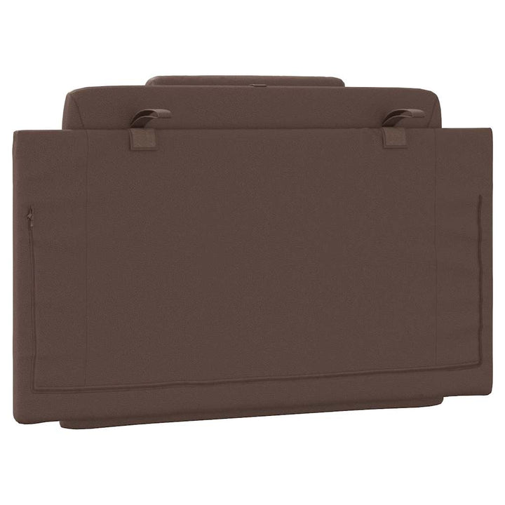 gavlpude Viana 80 cm kunstlæder brun