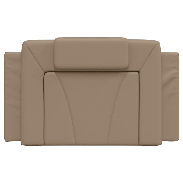 gavlpude Viana 80 cm kunstlæder cappuccinofarvet