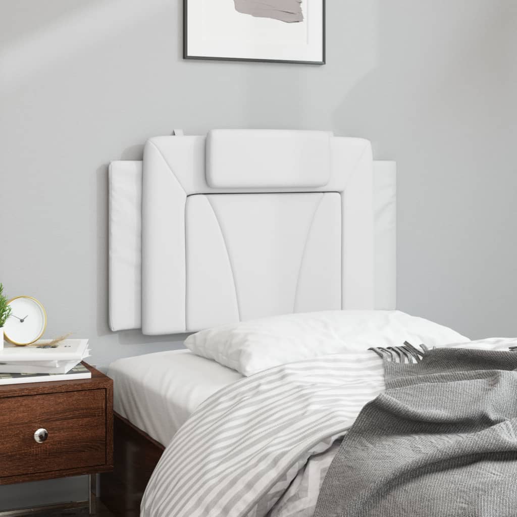 gavlpude Viana 90 cm kunstlæder hvid