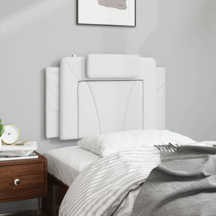 gavlpude Viana 90 cm kunstlæder hvid