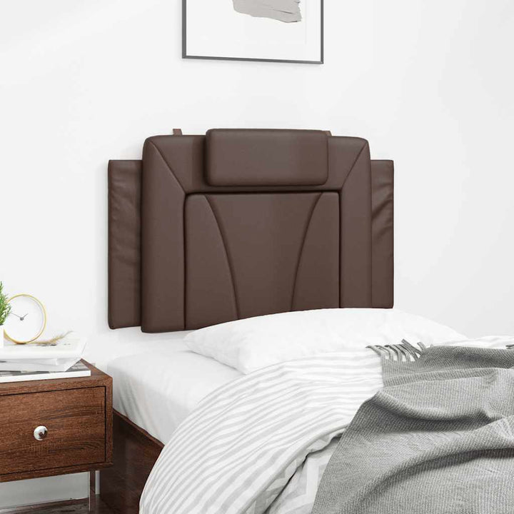 gavlpude Viana 90 cm kunstlæder brun