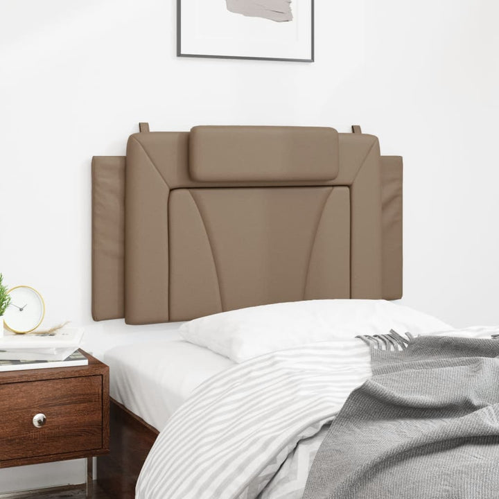 gavlpude Viana 100 cm kunstlæder cappuccinofarvet