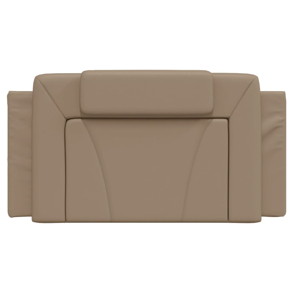 gavlpude Viana 100 cm kunstlæder cappuccinofarvet